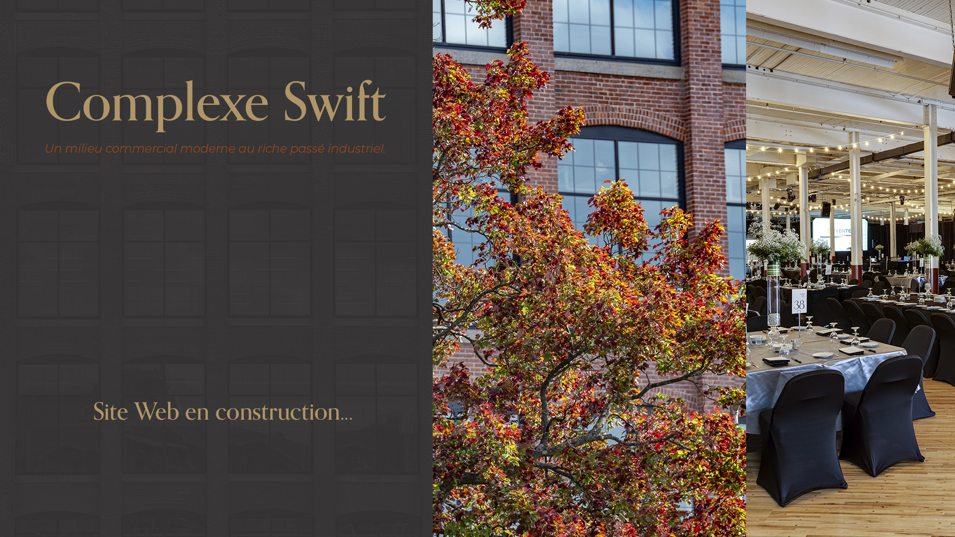 Complexe Swift - Site web en construction